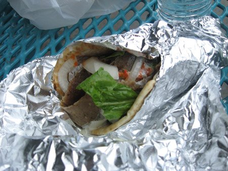 gyros from the farmer's market