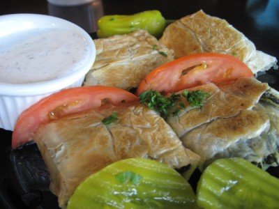 greek-palace Spanakopita from the Greek Palace