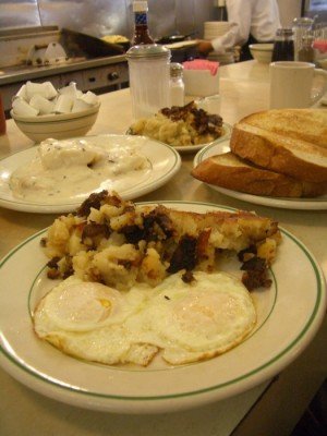 Breakfast at The Pantry Cafe in L.A.