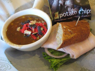 Soup and Sandwich - Panera Bread