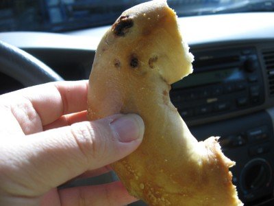 garden state bagel - reeses peanut butter bagel
