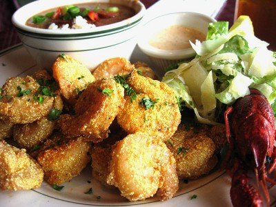 Bud's Louisian Cafe - Fried Shrimp Plate