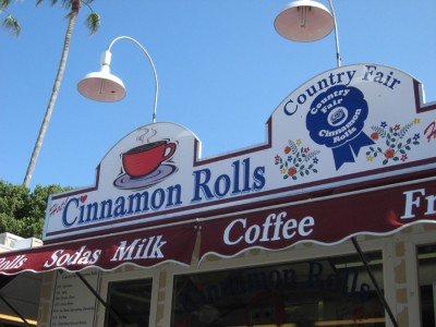 San Diego County Fair - Cinnamon Rolls Stand