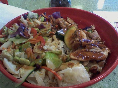 Crazy Bowls & Wraps - Teriyaki Chicken Superbowl