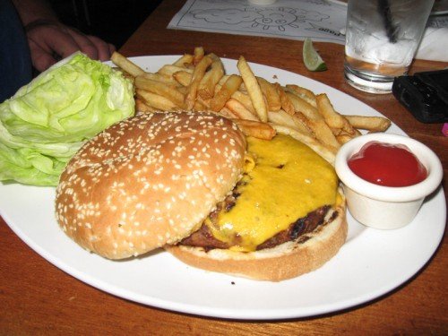 $2.95 Happy Hour Cheeseburger - McCormick & Shmick's - San Diego, CA