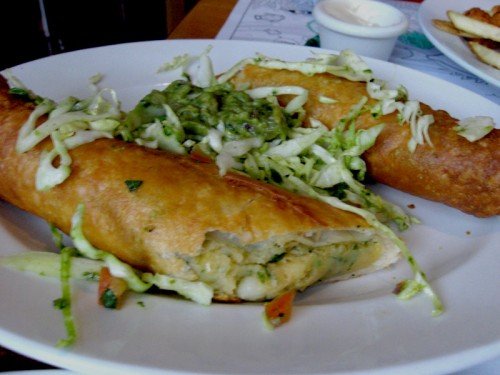 Potato Chipotle Flautas - McCormick & Shmick's - San Diego, CA