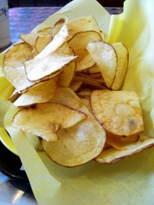 Fresh Potato Chips - Mad Dogs Cafe - San Diego, CA