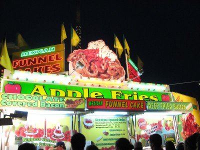 Crazy Food Booth - San Diego County Fair 2010