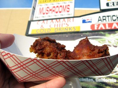 Garlic Battered Mushrooms - San Diego County Fair 2010