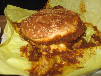 Double Chili Cheeseburger - The Hat - Upland, CA - Los Angeles