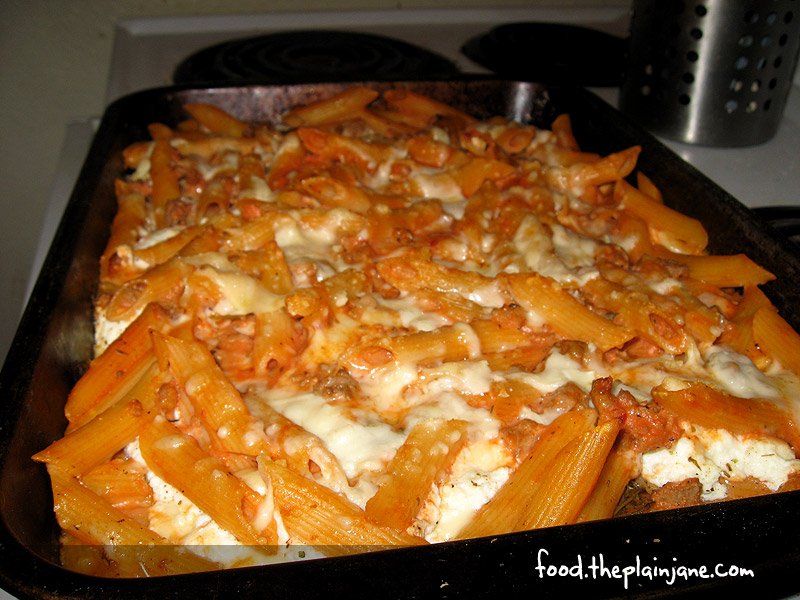 Cheese Baked Pasta