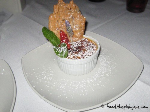 Caramel Bailey's Crème Brulee - Croce's / San Diego, CA