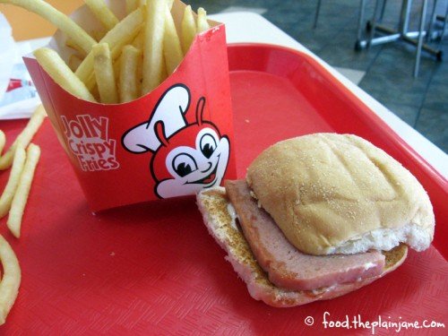 Spam Sandwich & Fries - Jollibee / San Diego, CA