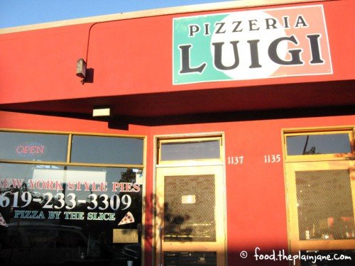 Pizzeria Luigi - Golden Hills | San Diego, CA