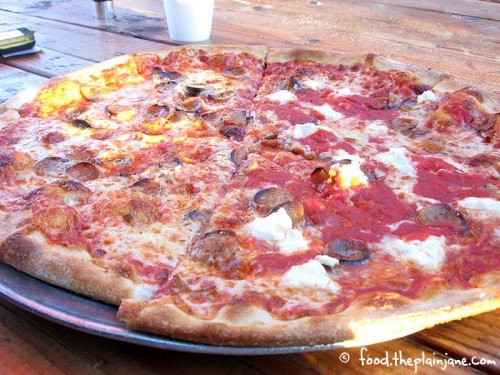 Sausage and Ricotta Pizza Pie - Pizzeria Luigi - Golden Hills | San Diego, CA