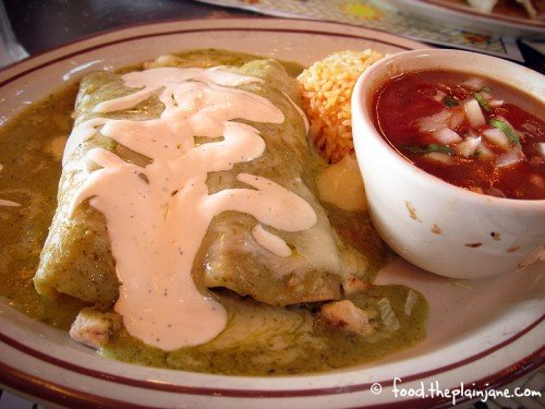 Enchiladas ala Crema - Murrieta's Mexican Restaurant | Bonita / San Diego, CA