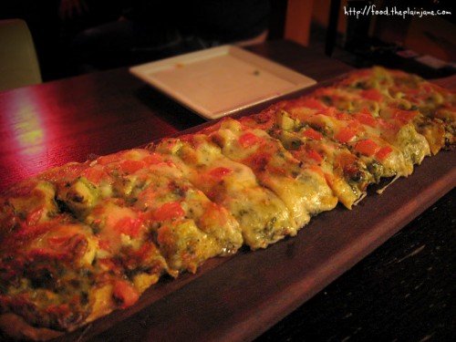 White Splash Special Flatbread Pizza - Splash Wine Lounge / North Park