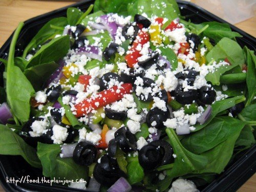 Spinach Salad - Naked Pizza / San Diego, CA
