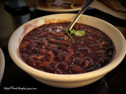 black beans with orzo / Maria Maria | San Diego, CA