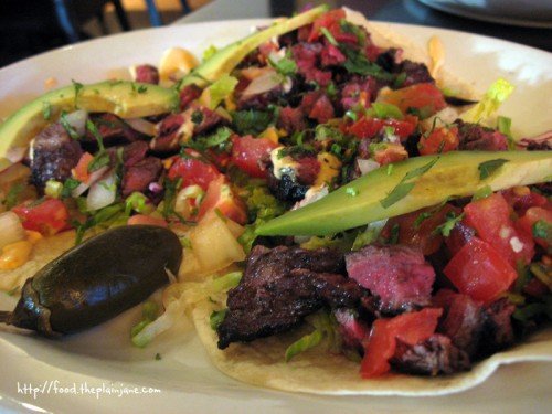 grilled steak soft tacos / Maria Maria | San Diego, CA