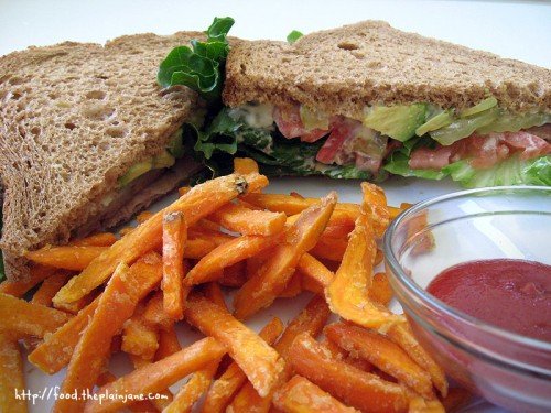 Vegan BLT Sandwich - The Loving Hut / San Diego, CA