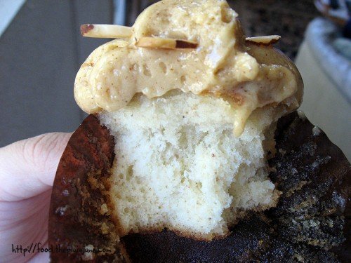 almond-cupcake Almond Cupcake | La Crepe Fraiche - San Diego, CA