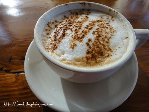 chai latte / claire's on cedros