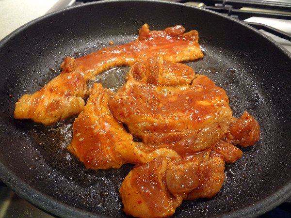 frying-pork-belly