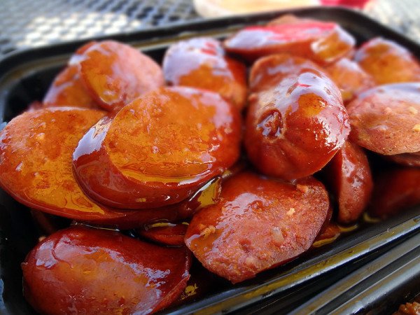 hot-links-in-bbq-sauce