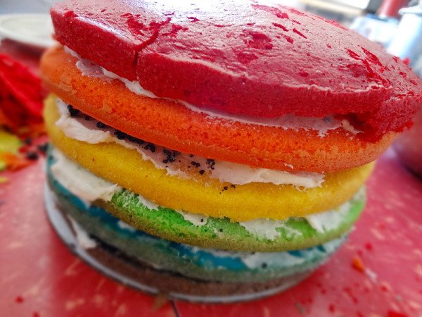 unfrosted-rainbow-cake-layers