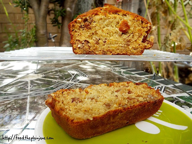 [recipe] browned butter banana pecan bread