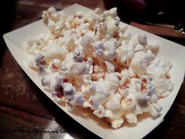 free popcorn appetizer