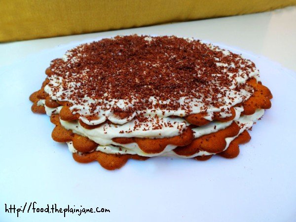 Almond Vanilla Ice Box Cake