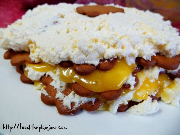 Lemon Ginger Ice Box Cake