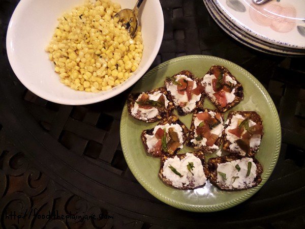 goat-cheese-crackers-corn