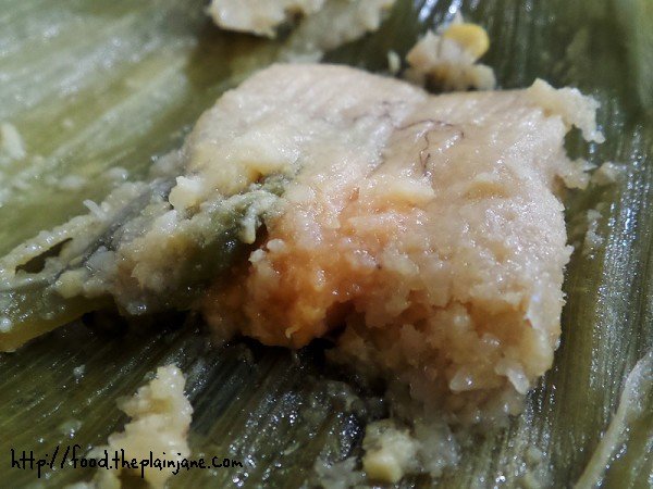 Green Corn tamales with chile and cheese - USPCA Conference