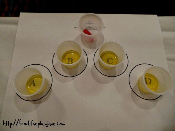 Olive Oil Samples - USPCA Conference
