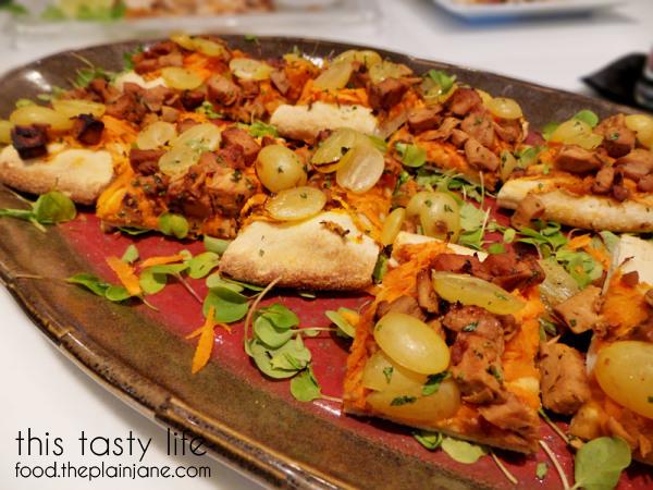 Banh Mi Style Flatbread with California Grapes / California Grapes