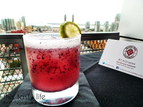 Black Grape Margaritas / California Grapes