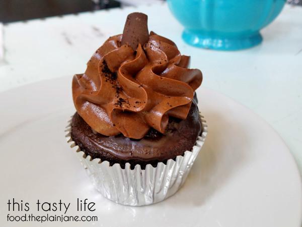 Chocolate Espresso- Luxardo Cherry / Frost Me Gourmet Cupcakes