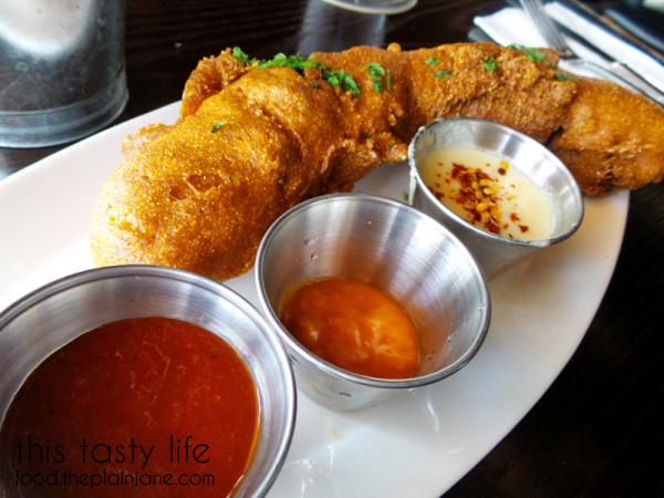 corn-dog-with-sauces