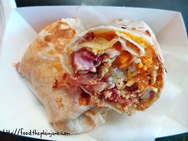 Ham and Egg Breakfast Burrito / Ham n Scram - Westminster / Orange County