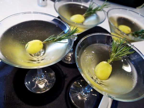 Rosemary Grape Martini / California Grapes