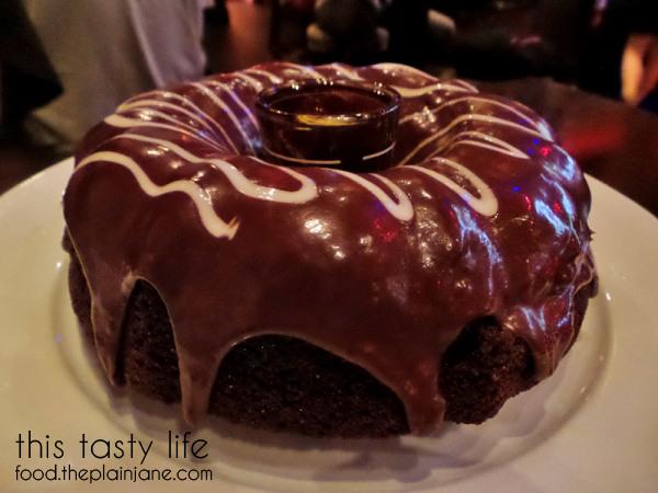 Chocolate Bundt Cake + a shot at Werewolf in San Diego, CA