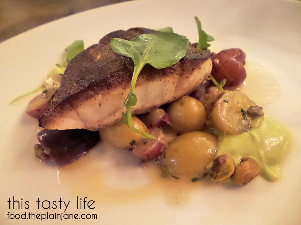 Porcini Dusted Sea Bass