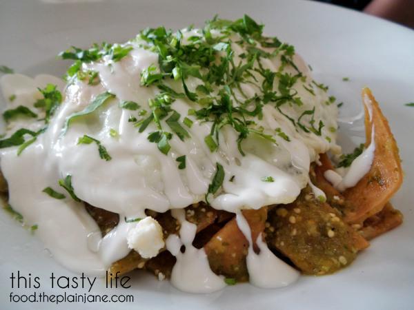 Green Chilaquiles / Hanna's Gourmet - San Diego, CA