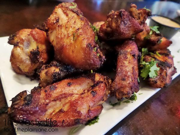 Grilled Garlic Ginger Wings at Werewolf in San Diego, CA