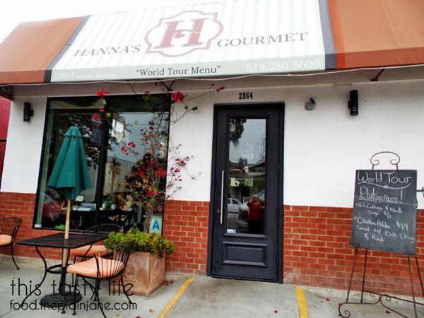 Hanna's Gourmet / San Diego, CA