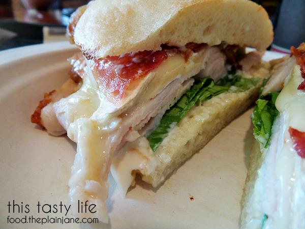 Turkey, Apple, Bacon and Brie Sandwich from Specialty's Cafe