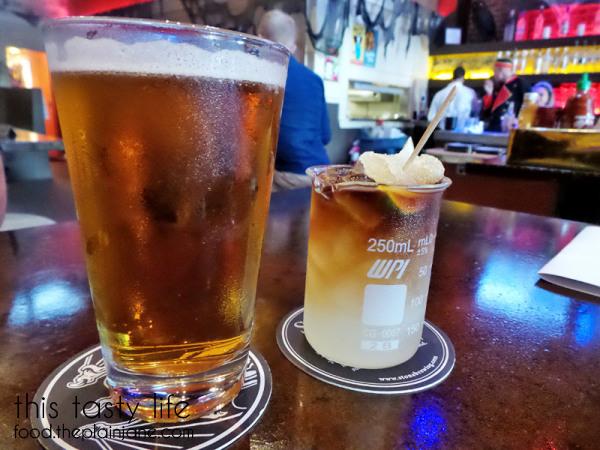 Ballast Point Yellowtail and Storm Trooper drink at Werewolf in San Diego, CA
